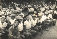 學生熱情參與集會活動活潑面對鏡頭-1藏品圖，第1張