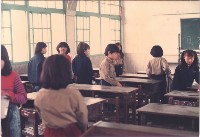 學生於教室內情形藏品圖，第1張