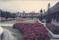 1970至1980年代鳳鳴國小花圃與校舍建築藏品圖，第1張