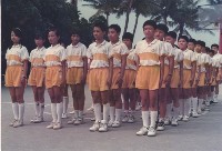 學生整齊列隊藏品圖，第1張