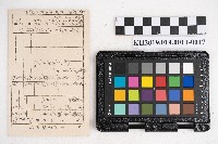 大正參年八月稇源支店第四部小抄簿藏品圖，第34張