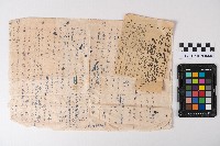 針對地價稅繳納之聲請書草擬稿藏品圖，第1張