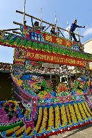 大林蒲鳳林宮五朝祈安清醮之陳恩福天官首牌樓搭建藏品圖，第1張