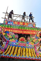 大林蒲鳳林宮五朝祈安清醮之許世陽玉皇首牌樓搭建藏品圖，第1張