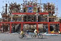 大林蒲鳳林宮五朝祈安清醮之天壇搭建-2藏品圖，第1張