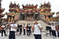 大林蒲西南瘋音樂祭─鳳林國中樂團演出藏品圖，第1張