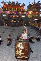 大林蒲西南瘋音樂祭─鳳林國中鼓術隊演出藏品圖，第1張
