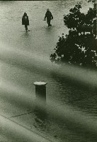 1962年7月23日凱蒂颱風襲高雄中正路打通前舊郵總局前-1藏品圖，第1張