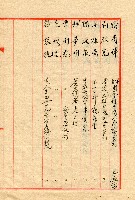 謝掙強連任第二屆高雄市長之各方賀禮清冊藏品圖，第3張