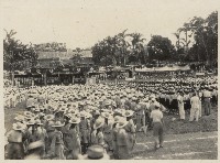 嘉義市各界慶祝國慶／反共救國大遊行暨全市第四屆運動大會-1藏品圖，第1張