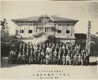 謝掙強與虎尾區各界人士合影藏品圖，第3張