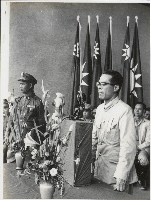 謝掙強參加台南師營區步兵第一團第二期補充兵開訓典禮藏品圖，第1張
