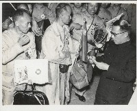 謝掙強歡迎僑團藏品圖，第1張