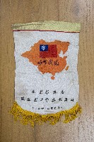 地方自治相關與祝壽團致高雄市政府之錦旗藏品圖，第4張