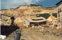 台灣水泥公司廠區壽山土石流情形藏品圖，第1張