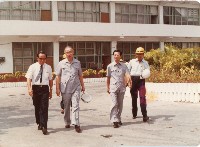 台泥董事長辜振甫巡視廠區-2藏品圖，第1張