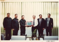 軍人訪視廠區合照藏品圖，第1張