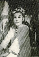 演員蔣玉梅後臺留影藏品圖，第1張