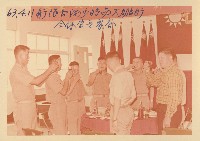 海軍勤務艦隊長沈霖少將與大鵬艦全體官兵聚餐藏品圖，第1張