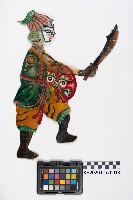 《鄭成功收臺灣》刀牌兵藏品圖，第2張