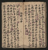 皮影戲劇本《孫成揀君打張居正》藏品圖，第34張