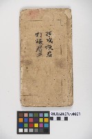 皮影戲劇本《孫成揀君打張居正》藏品圖，第1張