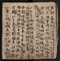 皮影戲劇本《飛鵝洞白荔枝》藏品圖，第17張