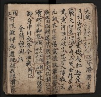 皮影戲劇本《飛鵝洞白荔枝》藏品圖，第32張