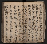 皮影戲劇本《飛鵝洞白荔枝》藏品圖，第42張