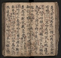 皮影戲劇本《飛鵝洞白荔枝》藏品圖，第54張