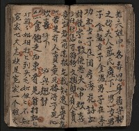 皮影戲劇本《飛鵝洞白荔枝》藏品圖，第65張