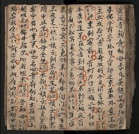 皮影戲劇本《飛鵝洞白荔枝》藏品圖，第109張