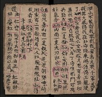 皮影戲劇本《仁貴征東》藏品圖，第21張