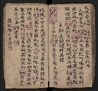 皮影戲劇本《仁貴征東》藏品圖，第40張