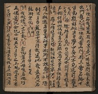 皮影戲劇本《月臺夢 龍頭寶劍記》藏品圖，第32張