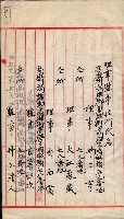 產業組合登記囑託書類綴入帳 
（申產第拾壱號）藏品圖，第144張