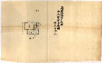 魚市場建物（平面圖）藏品圖，第4張
