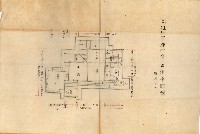 甲種會計課長官舍（圖面）藏品圖，第3張