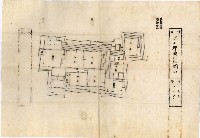 岡山郡守官舍圖面及配置圖（圖面）藏品圖，第3張
