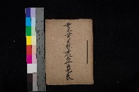 重工業用地處分一覽表藏品圖，第1張