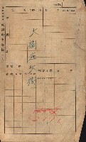 高雄州鳳山郡大樹庄大樹家屋稅名寄帳
（一冊之內第一號）藏品圖，第3張
