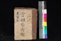 美濃庄官租名寄帳（二冊之內第一號）藏品圖，第1張