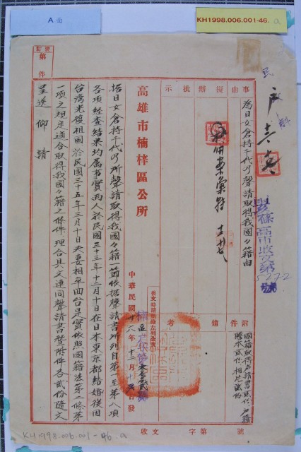 日女倉持千代聲請國籍的圖片