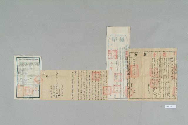 宣統3年元月林昌鈿立賣斷契的圖片