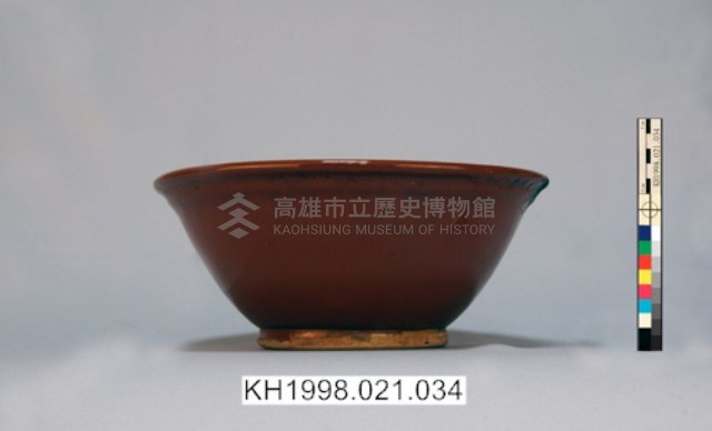 紅褐釉磨缽藏品圖，第1張