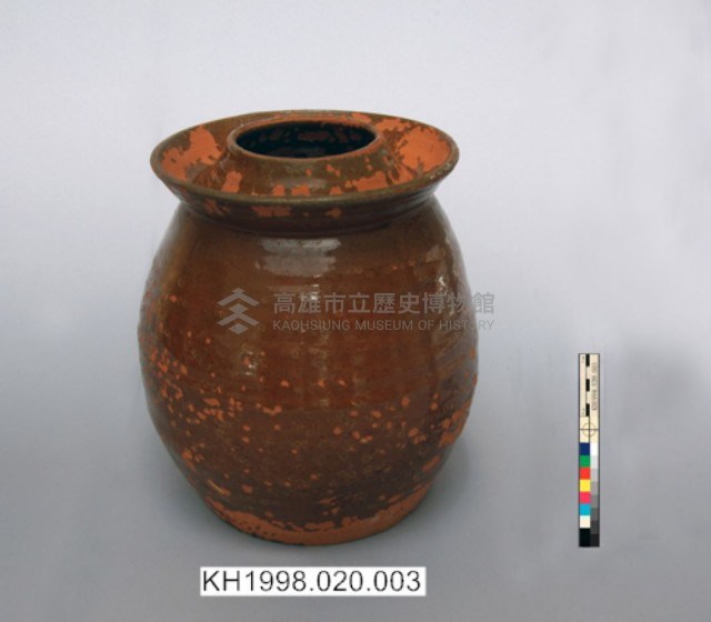 褐釉子母口罐藏品圖，第2張