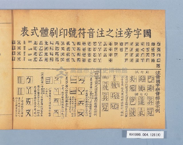 《國音標準彙編》藏品圖，第4張