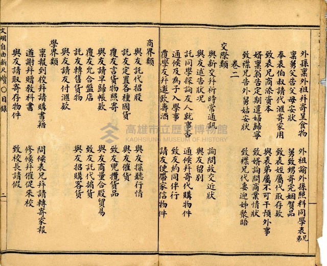 《國民適用 文明 自由新尺牘》藏品圖，第5張