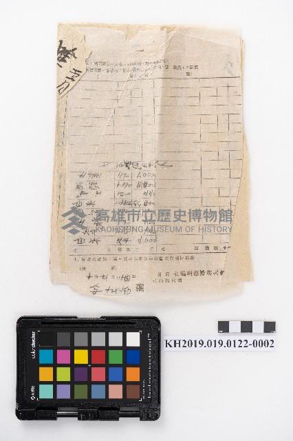 仲支商店向稇源商店訂購物品之明細表及請求書藏品圖，第4張