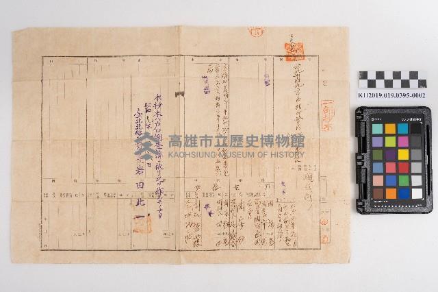 周諒戶口調查簿藏品圖，第3張